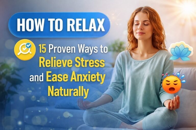 How to Relax: 15 Proven Ways to Relieve Stress and Ease Anxiety Naturally How to Relax