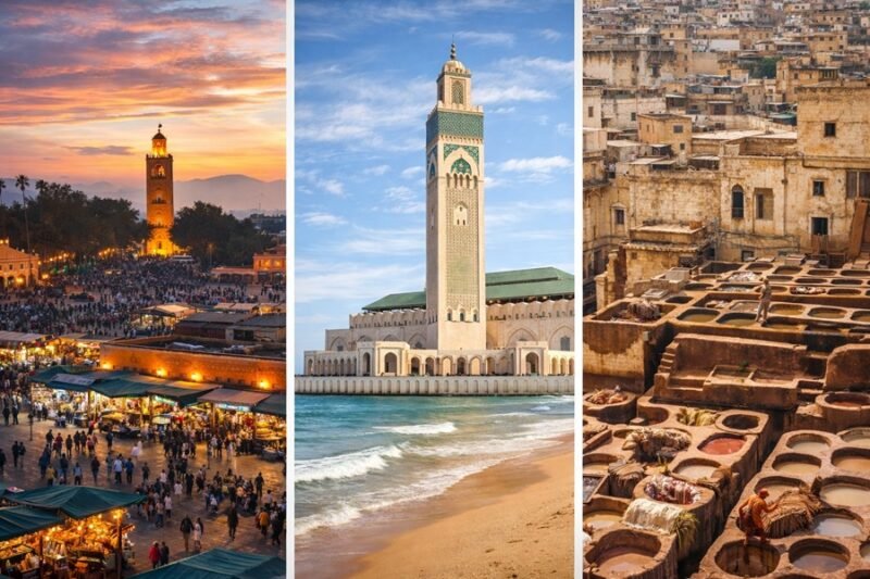 Jemaa el-Fnaa square in Marrakech