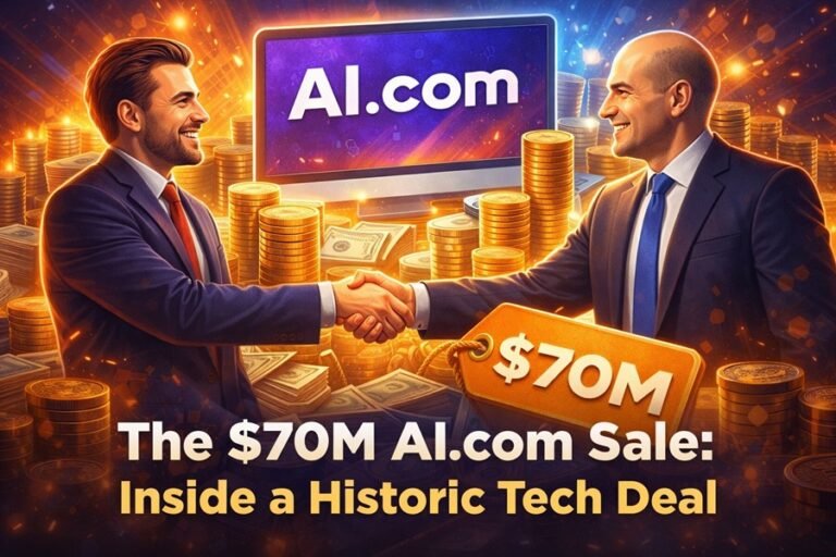 The $70M AI.com Sale: Inside a Historic Tech Deal