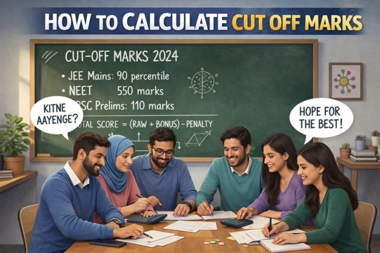 how to calculate cut off marks