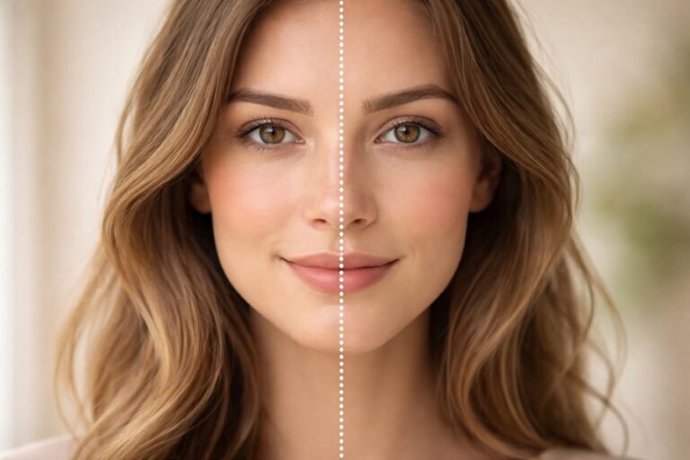 how to fix asymmetrical face