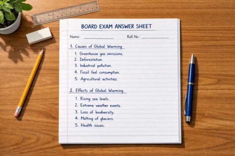 How to Write Answers in Board Exams: Score 90%+ Marks