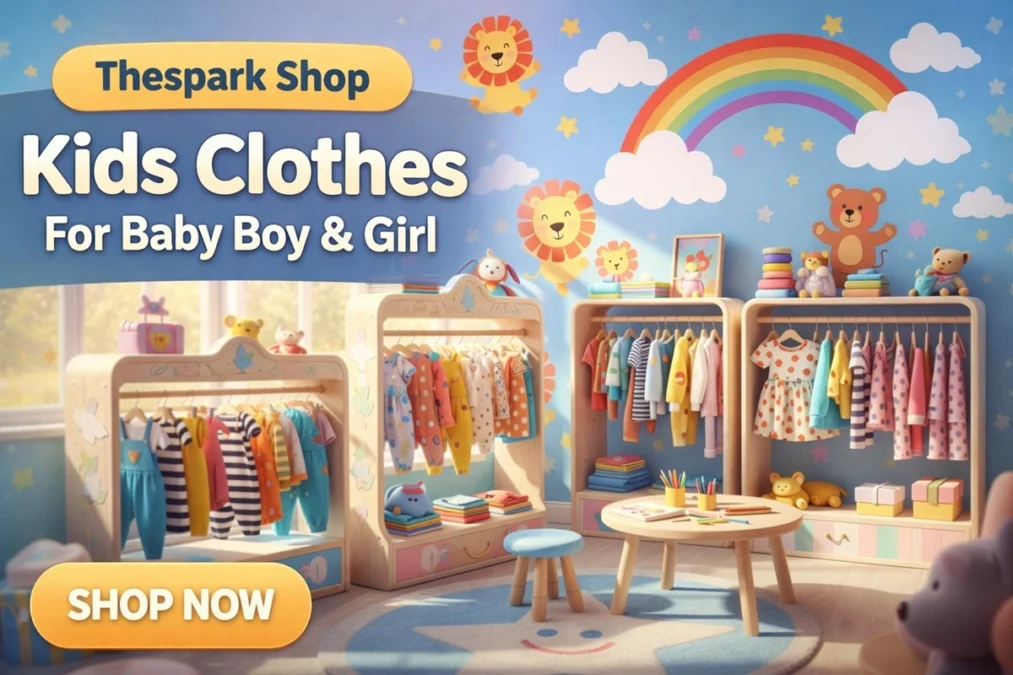 thespark shop kids clothes for baby boy & girl