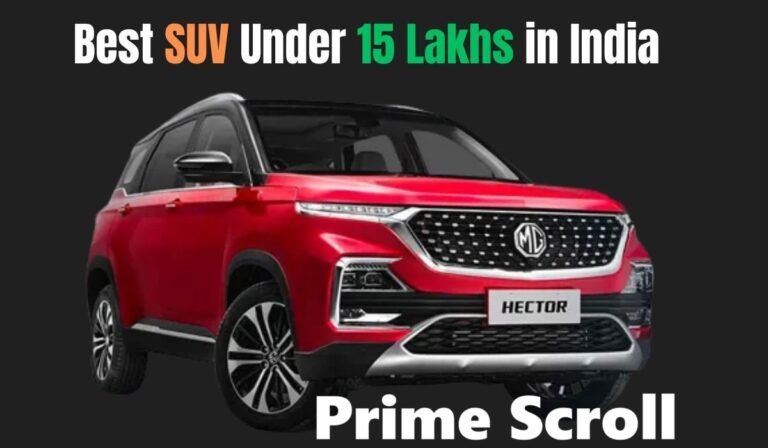 Best SUVs Under ₹15 Lakh in India