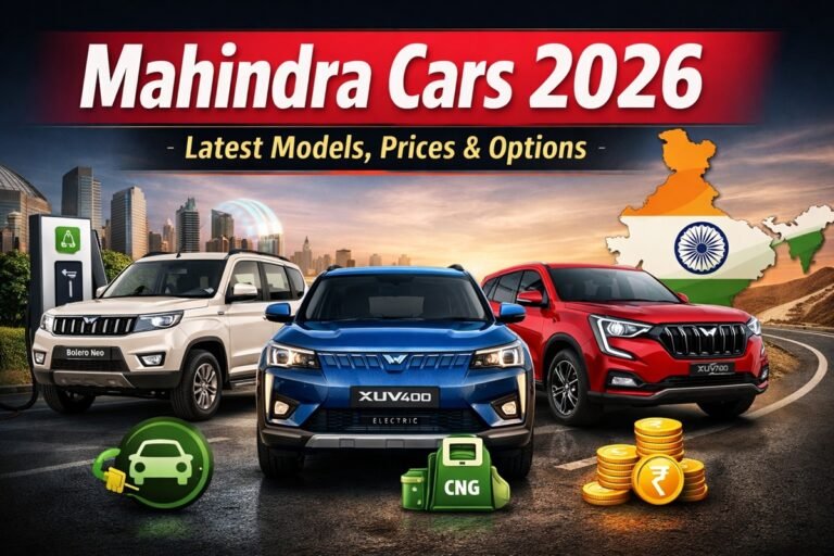 Mahindra Cars 2026: Complete Price List, EV Options & New Launches Mahindra Cars
