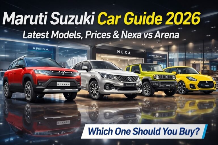 Maruti Suzuki Car Guide 2026